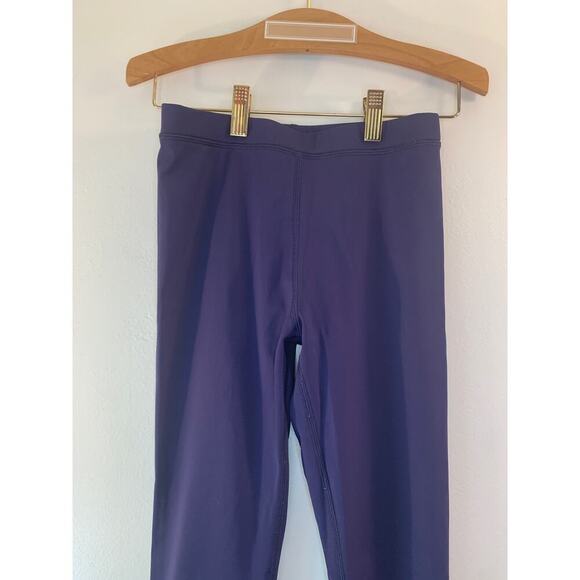 ZYIA Girl's Active Navy Leggings with Scalloped  Hem / Size: L 12-14 - Picture 6 of 12